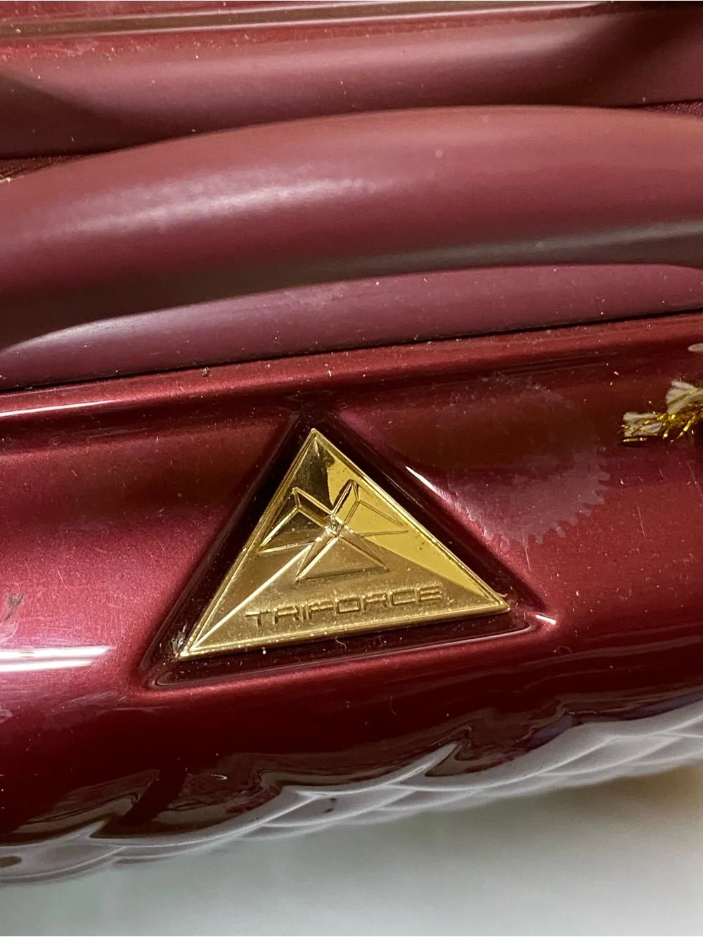 Triforce burgundy Hardside Beauty Case